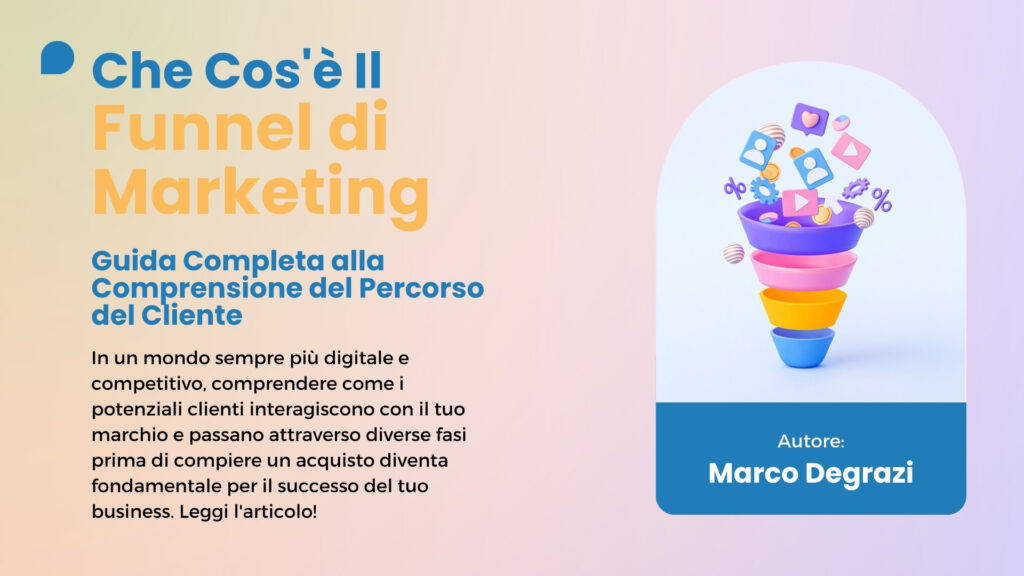 marco degrazi funnel di marketing